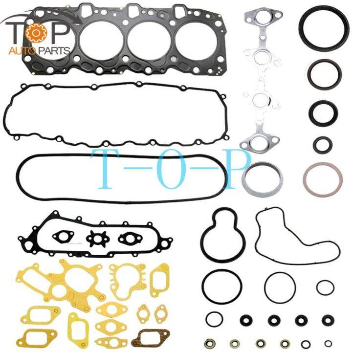 1KZ 1KZTE Enging Rebuild Kits Full Set Engine Gasket For Toyota ...