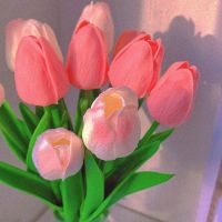 【Scten】1PCS ดอกทิวลิปประดิษฐ์  ดอกทิวลิป ดอกไม้ปลอม ดอกทิวลิปปลอม แต่งห้อง ดอกไม้ พร๊อบถ่ายรูป ดอกไม้ประดิษฐ์ ตกแต่งงานแต่งงาน