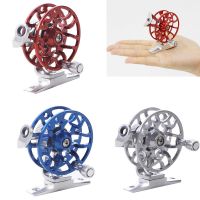 Mini Metal Ice Fishing Reel Max drag 3kg Aluminum Alloy Freshwater Fish Line Front Wheel Fish Buckle