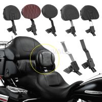 △۞ Motorcycle Adjustable Plug-In Driver Rider Backrest Kit For Harley Touring Electra Road Street Glide Road King 1997-2018