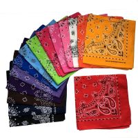 HOT★Multipurpose Unisex Paisley Bandanas Hair bands Headwear Hip-hop Neck Head Wrap Scarf Wristscarf Accessories For Men Woman