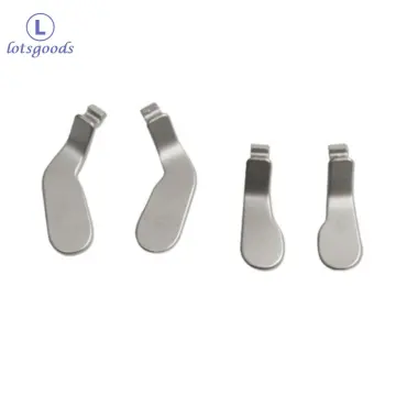 4pcs Silver Metal Paddles Replacement Kit for Xbox one Elite