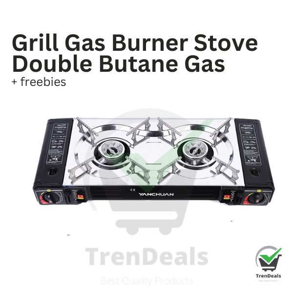 Choice 2-Burner High Performance Butane Range / Portable Stove with Brass  Burners - 16,000 BTU