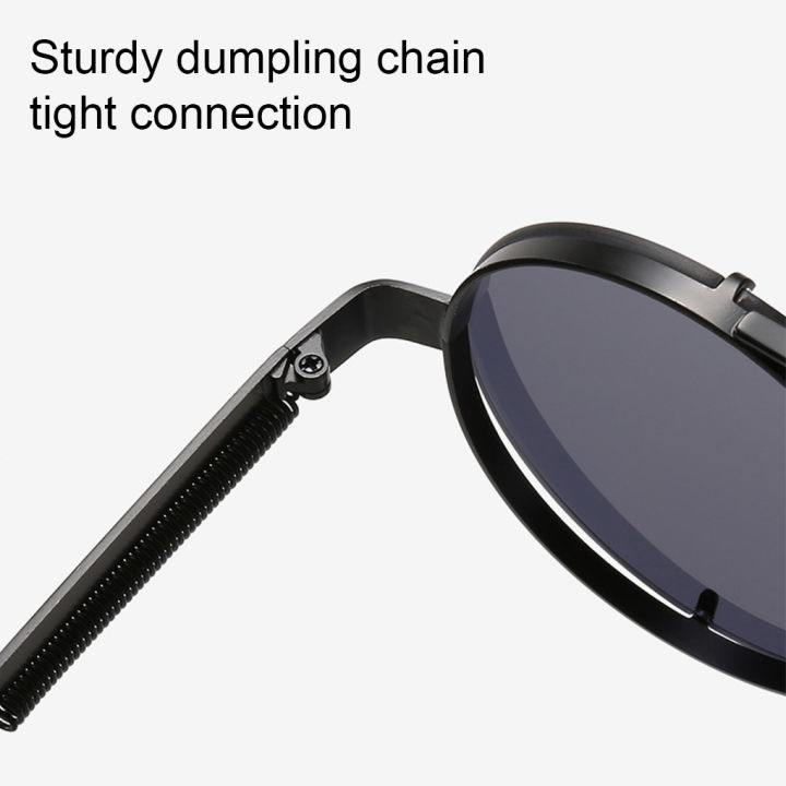 แว่นตากันแดด1คู่ที่มีสไตล์เลนส์กระจกทดแทนตกแต่งง่ายจับคู่แว่นตาเพ่งอเนกประสงค์กันแดด