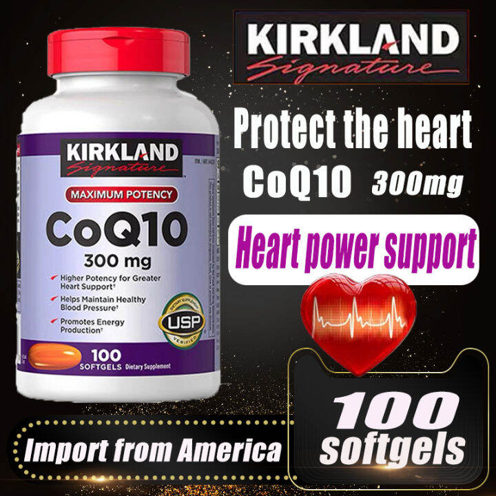 kirkland-signature-coq10-100-softgels-สุดในไทย-coq10-โคคิวเท็น-heart-amp-blood