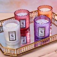 Lace anaglyph scented candles ins wind plants smokeless scented candle interior bedroom set creative niche