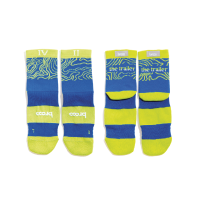 THE TRAILER I PERFORMANCE LOW CREW SOCKS I BLUE MOSS