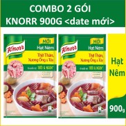 HCMCOMBO 2 gói hạt nêm Knorr Thịt thăn xương ống&tủy 900gX2
