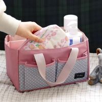 hot！【DT】✈∋  Multifunctional Baby Diaper Storage Basket Reusable Newborn Nappy Organizer