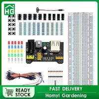 Homyl ส่วนประกอบอิเล็กทรอนิกส์ Breadboard PSU ชุด2.1มม. PP3