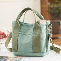 Canvas Handbag2023New Portable Commuter Bag Leisure High Quality Shoulder Bag Shopping Travel Small Mini Hot Selling Womens Bag