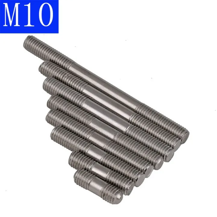M10 x1.5 30mm 250mm Metric 304 Stainless Steel Double End Threaded Stud Bolts Screw Rod Lazada PH
