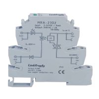 【❉HOT SALE❉】 qiwu8484716259 Mra-23d2อินพุต2a 1ชิ้น: รีเลย์3V 5V 12V 24V Dc Ac Ssr โซลิดสเตทรีเลย์ Din บอร์ดคอนโทรลระบบอัตโนมัติอัจฉริยะกล่องโมดูลรีเลย์สวิตช์ Mini