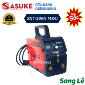 [HCM]Máy hàn điện tử Inverter mini Sasuke - Thợ và gia đình - ZX7 200N - Hàn Được Điện Yếu