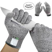 Anti Cut Gloves Level 5 Protection HPPE Golve Wearable Durable Warm