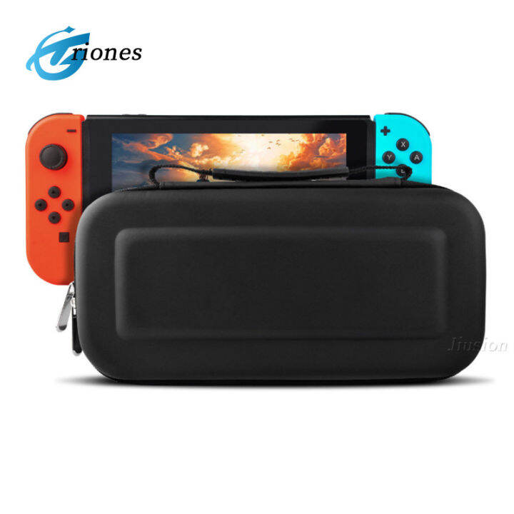 เคสแข็งพกพาสำหรับเดินทางกระเป๋าตาข่ายกระเป๋าถือใช้ได้กับ-nintendo-switch-เกมอุปกรณ์เสริม-ไม่มีโลโก้