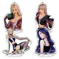 Corinada Aespa Korean Star Toys Double Sided Painting HD Acrylic Toy Desktop Ornaments