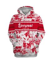 Liverpool 3D Oversize Hoodie-RED