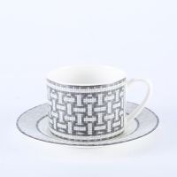 European Classic Bone China Coffee Cup And Saucer Tableware Coffee Saucer Office Afternoon Tea Set Home Kitchen Mosaic