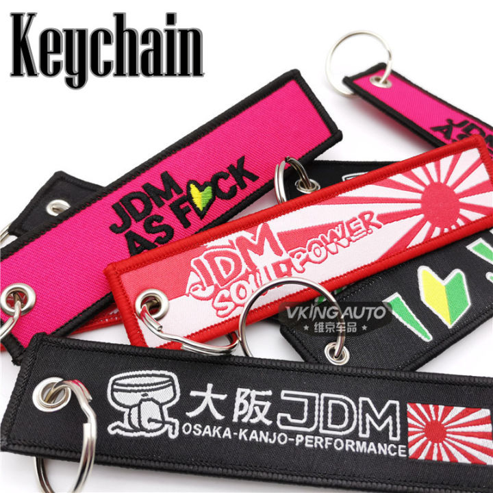 1-pcjdm-รถจักรยานยนต์พวงกุญแจรถ-key-chain-olecranon-พวงกุญแจผ้าปักพวกกุญแจโลหะ