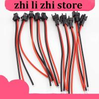 zhilizhi Store 5 Pairs 100mm 2 Pin Female Male SM Plug PVC Connector Cable 5 Male 5 Female For Electrical Installation Led Strip Type