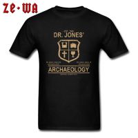 Tshirt Men T Shirt Dr. Jones Archaeology Indiana Jones Women T-Shirt 2019 New Vintage Logo Designer Top Clothes Cotton Fabric