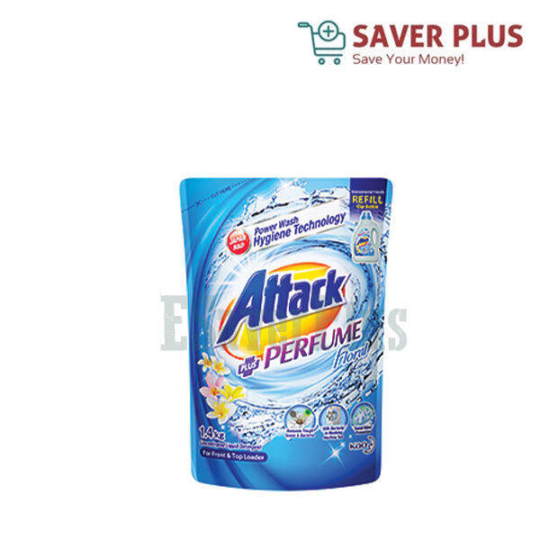 Attack Liquid Detergent Perfume Floral 1400g | Lazada