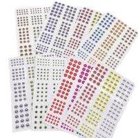 【DT】hot！ 183pcs/72pcs Artificial Eyes 0.39  5D Holographic Fly Tying Jigs Crafts