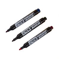 Permanent Markers Set Waterproof Markers Premium Smear Proof Pens Quick Drying for Writing Doodling Marking Coloring 10x P9JD