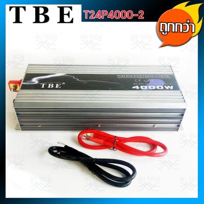 TBE Power Inverter Pure Sine Wave 24V 4000W เครื่องแปลงไฟ ไฟแบตเป็นไฟบ้าน รุ่น T24P4000-2