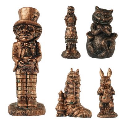 Resin In Ornament Garden Statue 22-25cm Graden Figurine Sculpture Statues Indoor Outdoor Yard