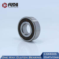 CSK6005 One Way แบริ่ง Clutches 25*47*12มม. (1 PC) ไม่มี Keyway CKK6005 CSK6005 FreeWheel คลัทช์แบริ่ง CSK105