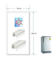 ขอบยางประตูตู้เย็นเสริมแม่เหล็ก (แบบขันน็อต) ขนาดกว้าง 50Cm.Xยาว100Cm. (ปลีกเล็ก)