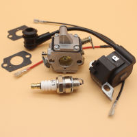 Carby Carburetor Ignition Coil Module Wires Spark Plug Kit For STIHL MS180 MS170 018 017 Chainsaw Parts Zama Carb