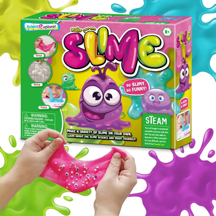 Slime Kit Making Science Bouncy Soap Ball Disgusting Gross Slime STEM