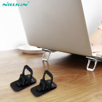 NILLKIN ขาตั้งแล็ปท็อปขนาดเล็กแบบพกพา Universal Table Stand Support Notebook Aluminium Alloy Laptop Holder For Pro Air Base