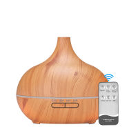 Electric Aroma Diffuser Air Humidifier Essential oil diffuser 400ML Ultrasonic Remote Control Cool Mist Fogger LED Lamp