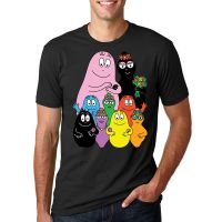 2023 New  BarBaPaPa Family Holding Alphabet Design Style Cool Casual Novelty Funny Tee Mens T-shirt Valentines Day gift