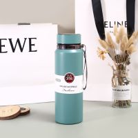 Large Capacity Thermos Water Bottle For Tea Coffee Portable Thermal Mug Stainless Steel Led Display Temperature Keeps Cold Cup