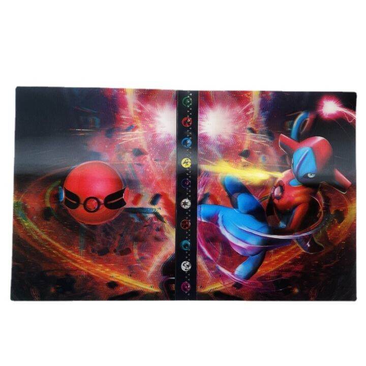 3d-new-arrival-detective-pikachu-album-240pcs-holder-pokemon-cards-collection-album-book-top-loaded-list-toys-gift-for-children