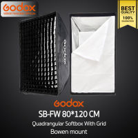 Godox Softbox SB-FW 80*120 cm. With Grid  [ Bowen Mount ] วิดีโอรีวิว , Live , ถ่ายรูปติบัตร , สตูดิโอ