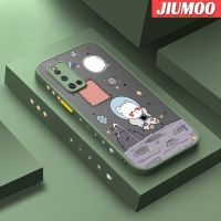 เคส JIUMOO สำหรับ VIVO V19 V19เคส V19G ลายหมีแบบใหม่เคสหลังกรอบซิลิโคนโปร่งใสกันกระแทกเคสมือถือรวมฝาครอบป้องกันเลนส์กล้องถ่ายรูปทั้งหมด