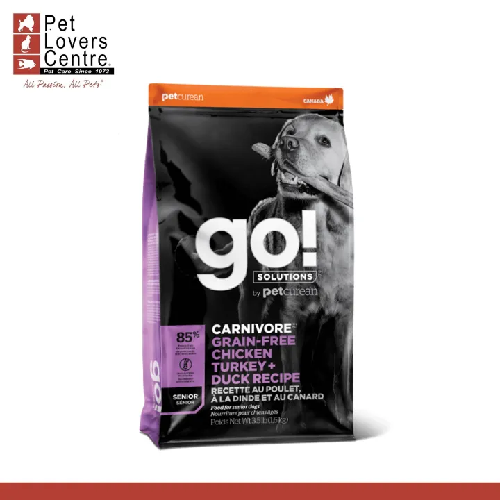 Go! Petcurean Dog Dry Food Senior Turkey Recipe 10 kgs. Lazada PH