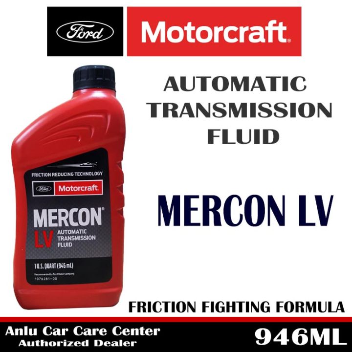 MERCON LV ATF AUTOMATIC TRANSMISSION FLUID MOTORCRAFT GENUINE PART NO.  1056857