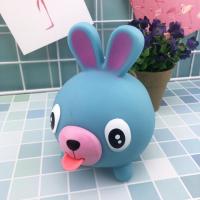 Stress Relief Gift Toy Cartoon Animal Squeeze Tongue Out Rebound Children Doll Gift Squishy Toys