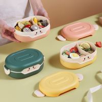 ◄☏✙ 780ml Cartoon Lunch Box For Kids School Children Colorful Anime Bento Box Kids Lunchbox Food Container Storage Bowl