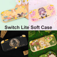 เคสเคสป้องกันน่ารักเบาสำหรับ Nintendo Switch Lite รุ่นป้องกันการลื่น TPU Silicagel เคสป้องกันการตก