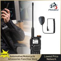 Prasku Uv-k5วิทยุสองทางหน่วยความจำ200ช่อง Dual Band VHF UHF วิทยุถือมือ