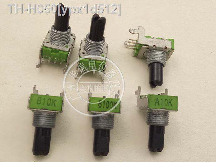 1pcs ALPHA 142 horizontal 4pin single potentiometer B10K A10K A50K