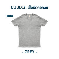 ZUTTO เสื้อยืดคอกลม รุ่น Cuddly สี Grey